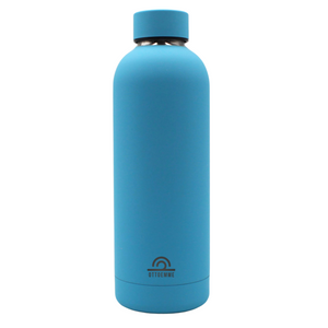 Borraccia termica borraccia personalizzata colorata thermos caldo freddo azzurra celeste